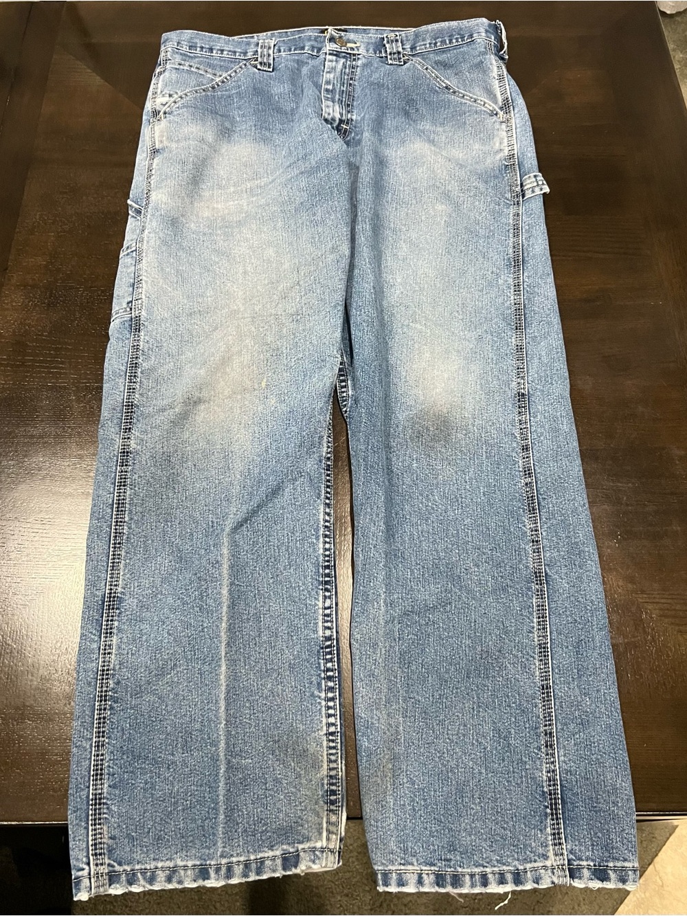 Lee Men's Relaxed Jeans in Light Blue 34x30